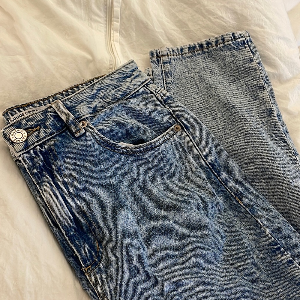 Worn once - Garage Jeans (Mom) Light-wash